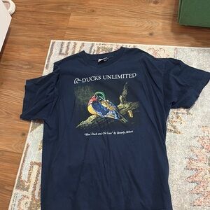 Ducks Unlimited Navy Graphic T-Shirt